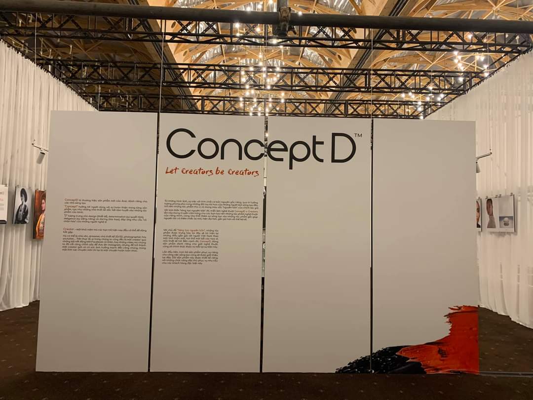 Sự kiện Concept D tại Hồ Chí Minh
